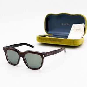 NEW GG1523S 003 GUCCI HAVANA GREEN UNISEX SUNGLASSES GUCCI